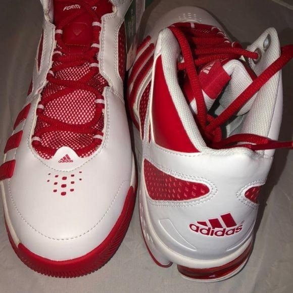 Adidas SM Fly By NBA Men\'s Shoes, Size 10.5 Red main image 4